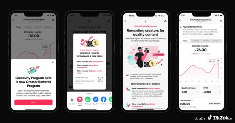 ¿TikTok paga por vídeos más largos?