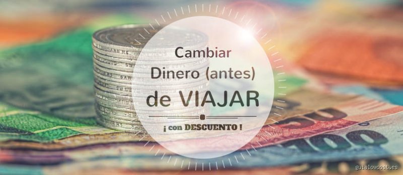 ¿Es mejor cambiar dinero antes de ir a España?