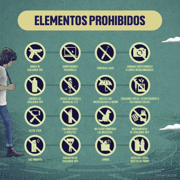 ¿Que no se puede entrar al concierto.?