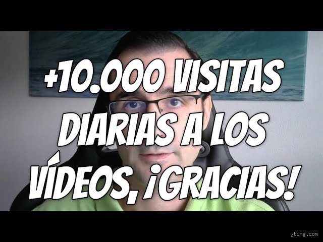 ¿10.000 visualizaciones se vuelven virales en YouTube?