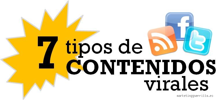 ¿Cuáles son los 7 tipos de contenido viral?
