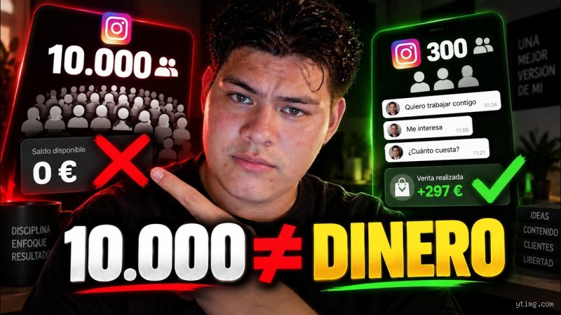 ¿Se puede ganar dinero con 10.000 seguidores?