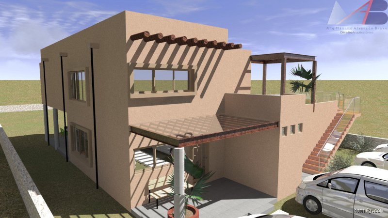 ¿Cuál es la estructura de una casa dúplex?