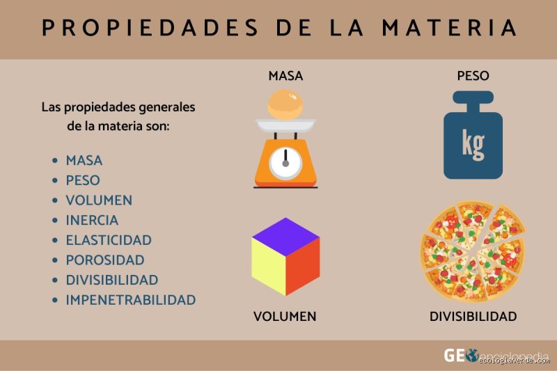 ¿Cuáles son los 4 tipos de propiedades?