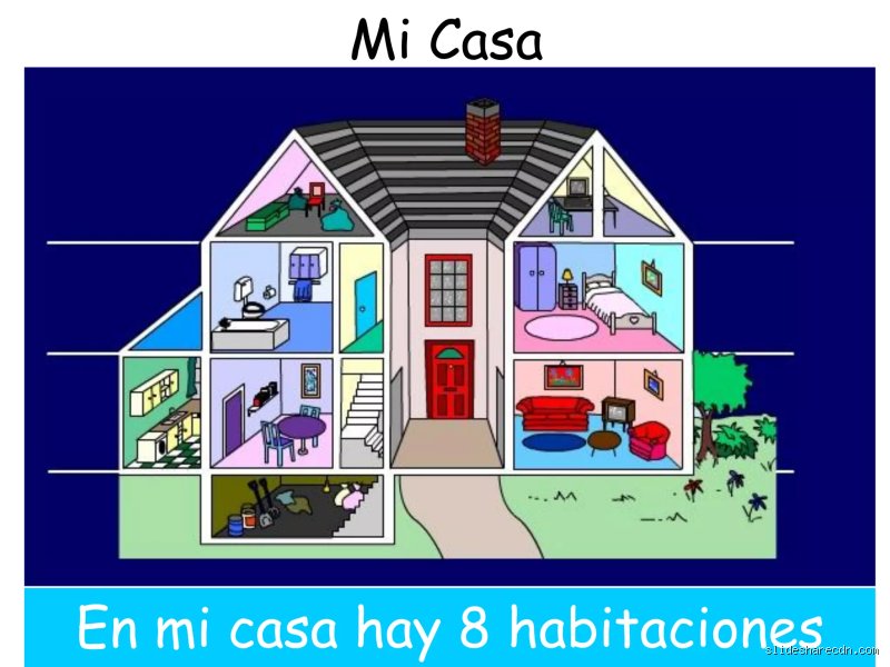 ¿Cuántas habitaciones tiene una casa normal?