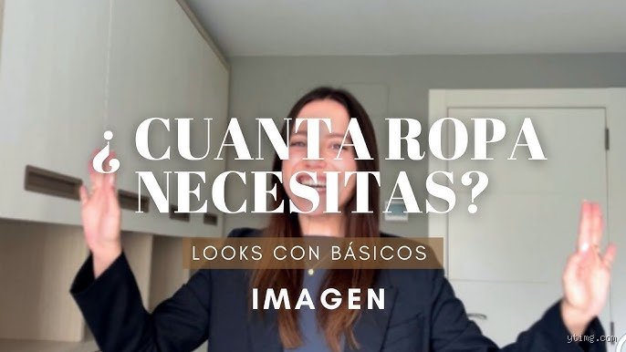 ¿Cuántas prendas de ropa necesitas realmente?