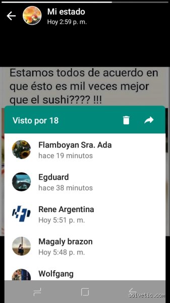 ¿Alguien puede ver cuántas veces abres un chat de WhatsApp?