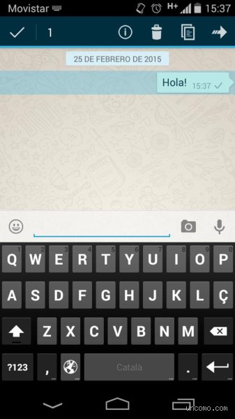 ¿Cómo copiar una conversación de WhatsApp a texto?