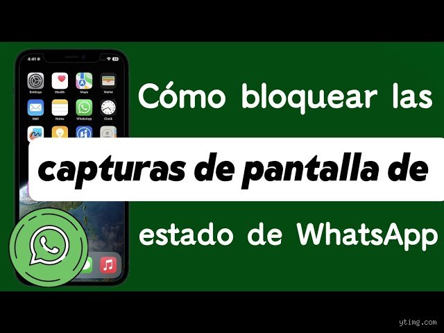 ¿Cómo evitar que la gente haga capturas de pantalla en los estados de WhatsApp?