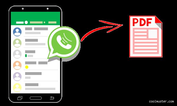 ¿Cómo guardar conversaciones de WhatsApp en PDF?