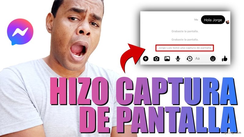 ¿Cómo saber si alguien toma captura de pantalla en Messenger?