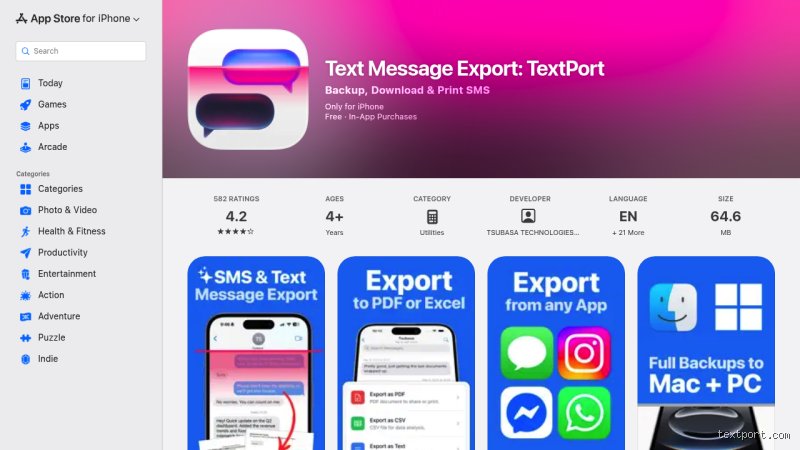 ¿Cuál es la mejor aplicación para descargar mensajes de texto para el juzgado en iPhone?