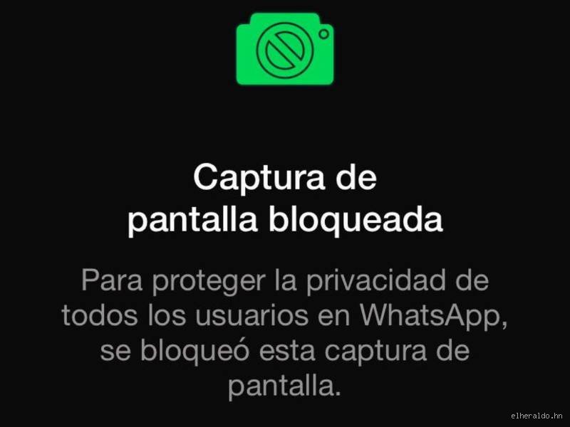 ¿Cuando haces una captura a la foto de perfil en WhatsApp, avisa a la otra persona.?