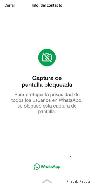 ¿Te avisa cuando haces una captura de pantalla de WhatsApp?