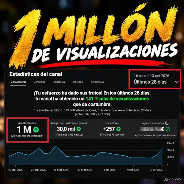 ¿3.000 visualizaciones son una buena cifra en YouTube?