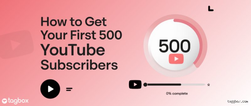 ¿Conseguir 500 suscriptores en YouTube es un buen resultado?