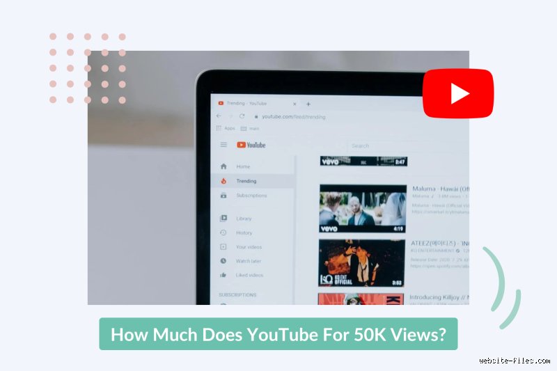¿Cuánto dinero paga YouTube por 50.000 visualizaciones?