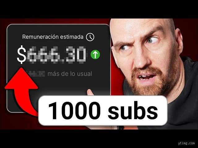 ¿Cuánto son 1000 subs?
