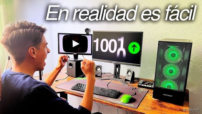 ¿Es difícil tener 1000 suscriptores en YouTube?