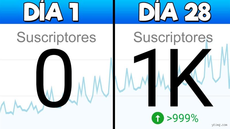 ¿Puedo conseguir 1000 suscriptores en un mes?